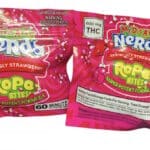 rope bites strawberry