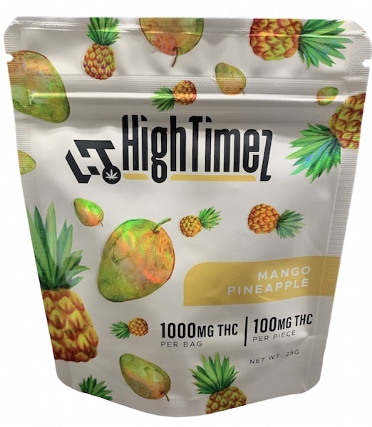 high timez 1000mg gummies mango pineapple