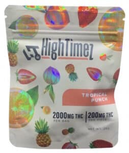 high timez 2000mg gummies tropical punch