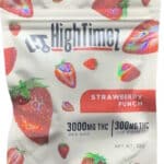 high timez 3000mg gummies strawberry punch
