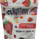 high timez 4000mg gummies strawberry punch