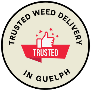 Trusted weed delivery in Guelph badge by I Love Smoke 519