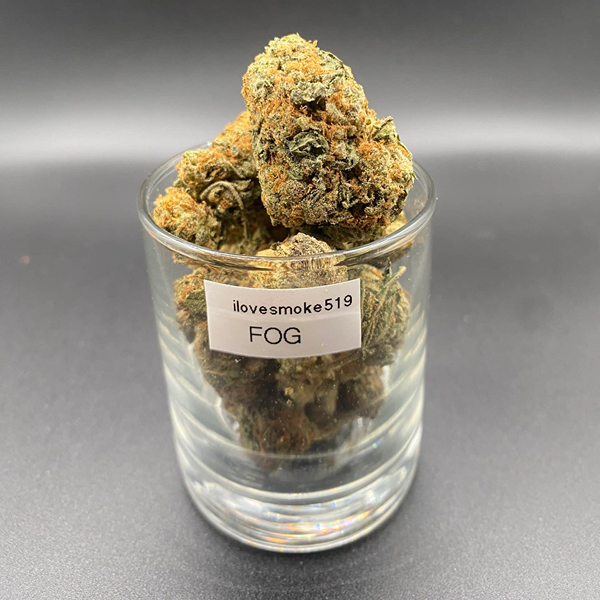FOG 4A sativa dominated hybrid dried cannabis flower buds