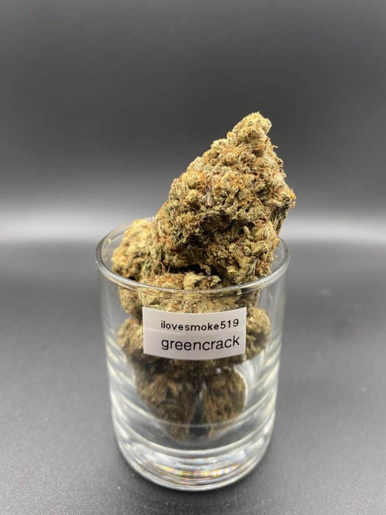 Green Crack 4A Sativa-Dominant Hybrid Cannabis Strain