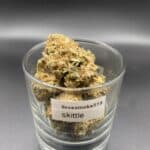 Zkittlez AAA indica dominant hybrid dried cannabis flower buds