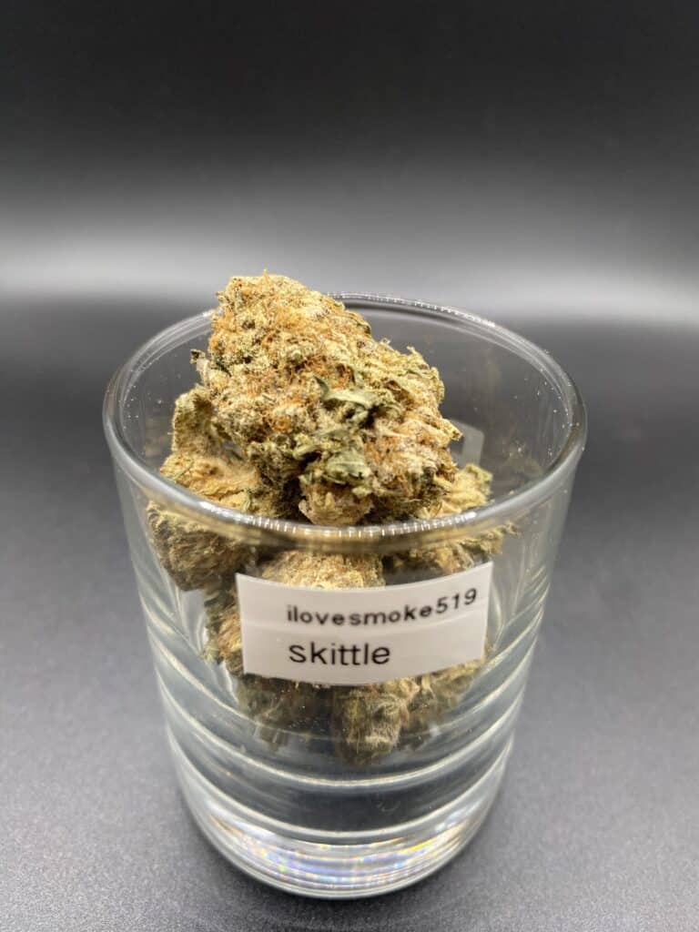 Zkittlez AAA indica dominant hybrid dried cannabis flower buds